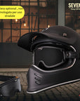Capacete Seventy em preto mate