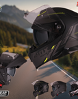Casco modulare n967 synchro