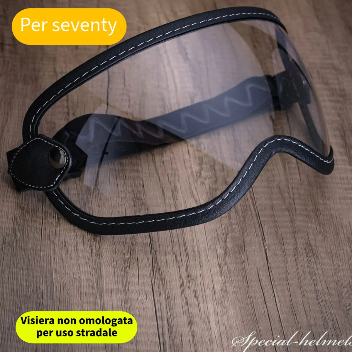 Adjustable elastic visor