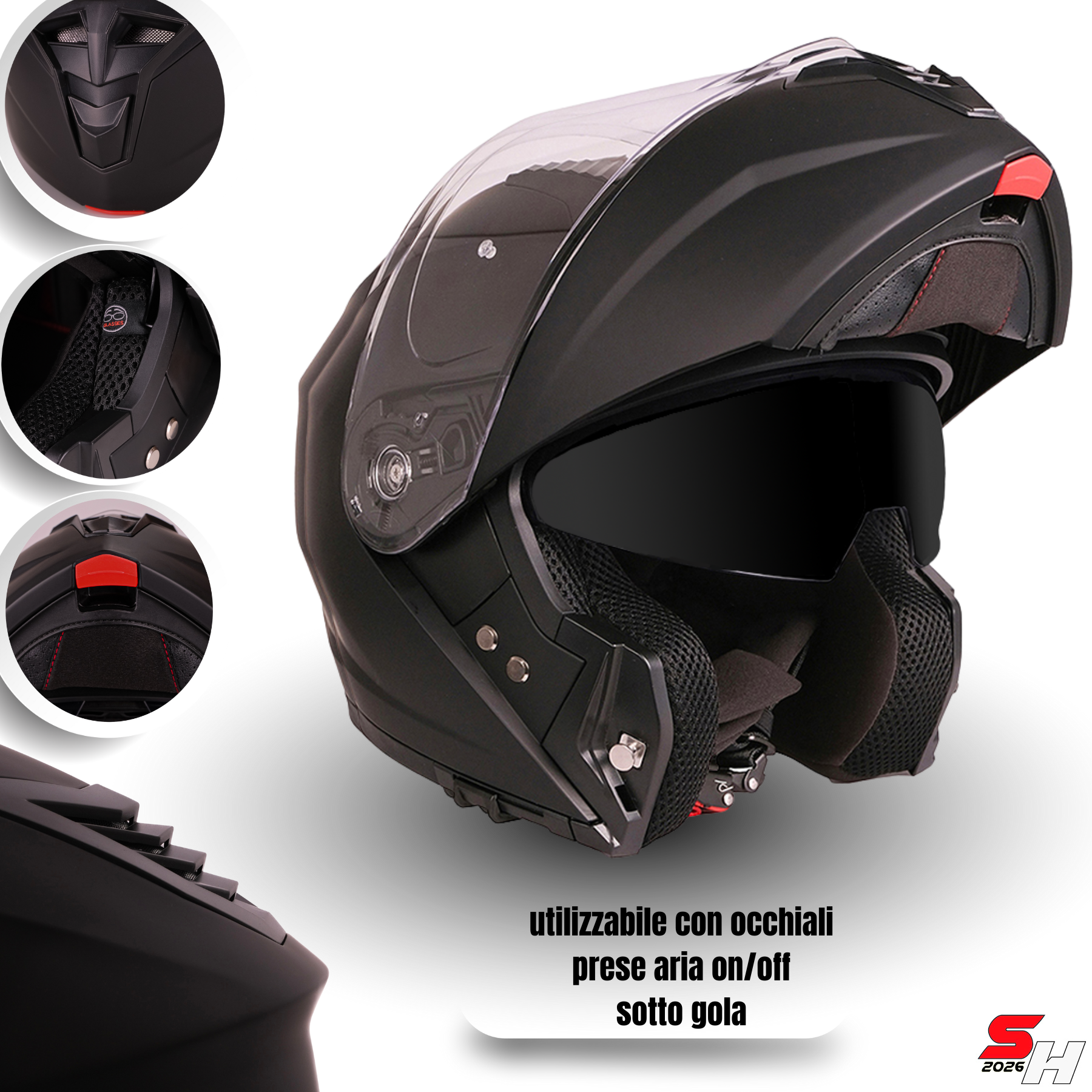 Casco modulare n 968